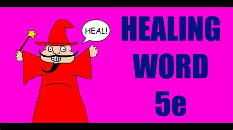 healing word 5e wikidot